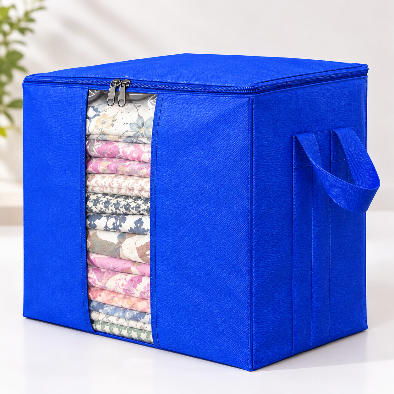 Non-Woven Storage Bag with Transparent Window